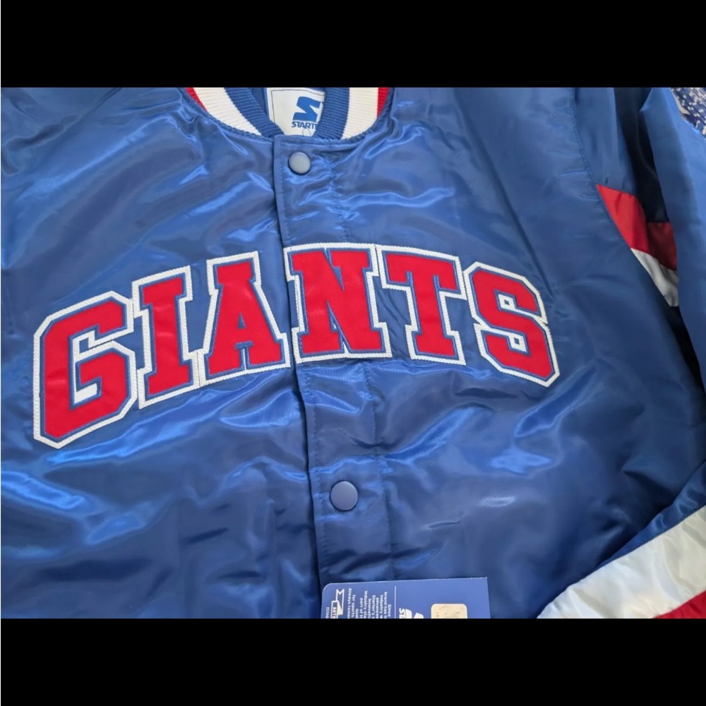 New York Giants Starter Jacket Quilted